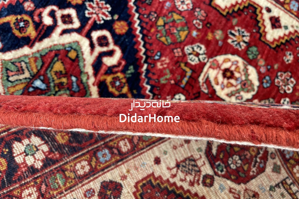 قالی قشقایی ترنجی-جان جان(۱.۳۳)