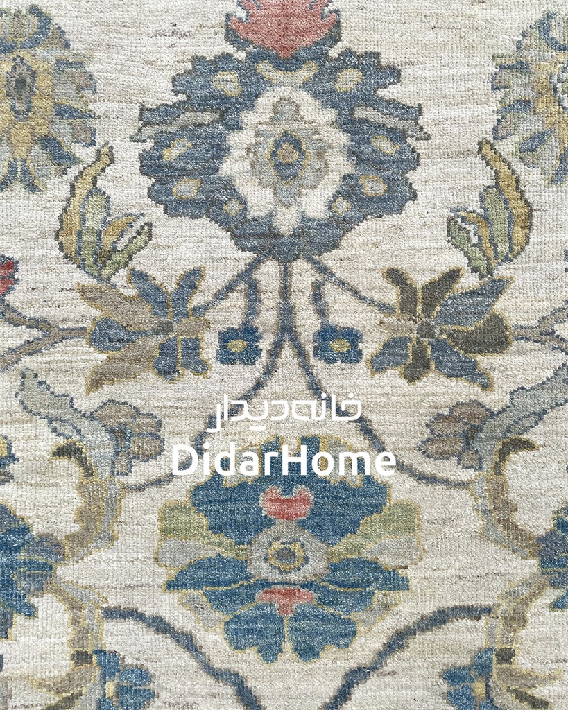 فرش دستباف سلطان آباد طرح افشان چهار متری