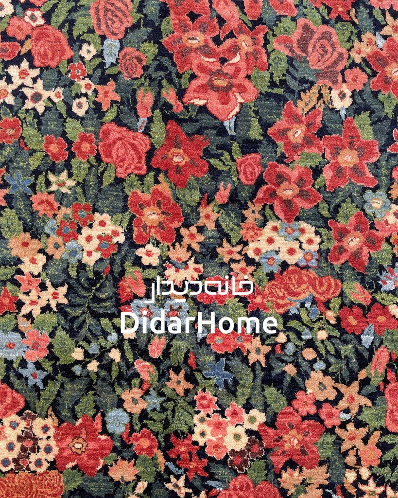 فرش دستباف بیجار طرح افشان سه متری