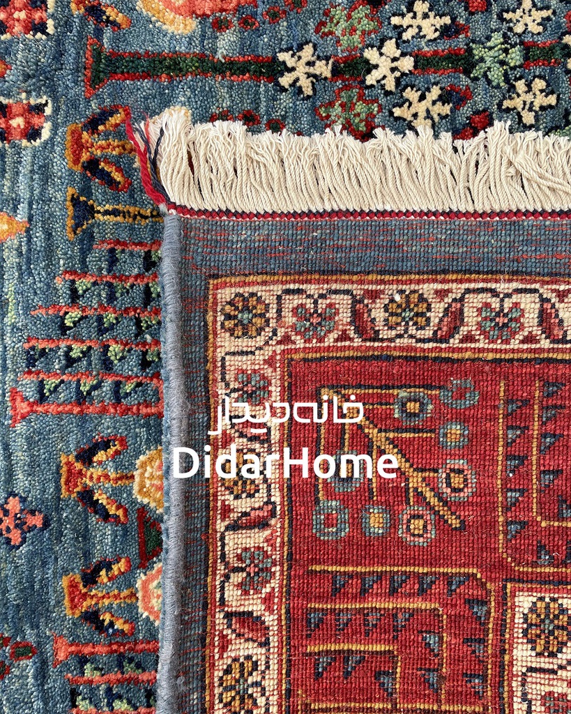 فرش دستباف بیجار طرح افشان شش متری