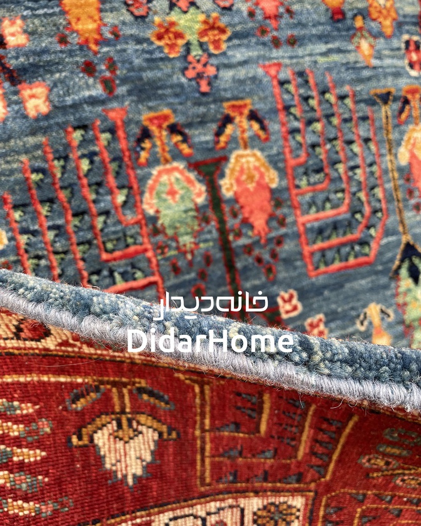 فرش دستباف بیجار طرح افشان شش متری