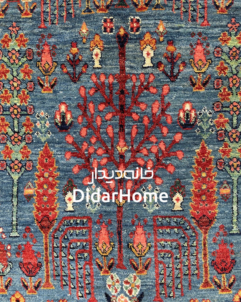 فرش دستباف بیجار طرح افشان شش متری