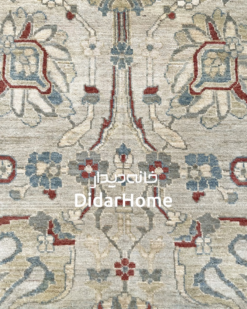 فرش دستباف سلطان آباد طرح افشان شش متری