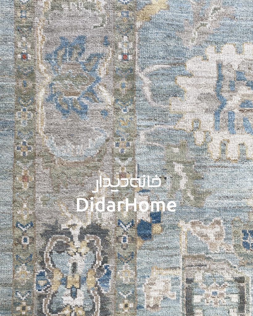 فرش دستباف سلطان آباد طرح افشان نه متری