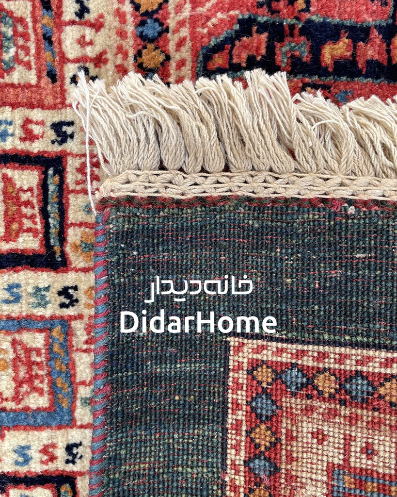 فرش دستباف قشقایی طرح محرمات ذرع و نیم