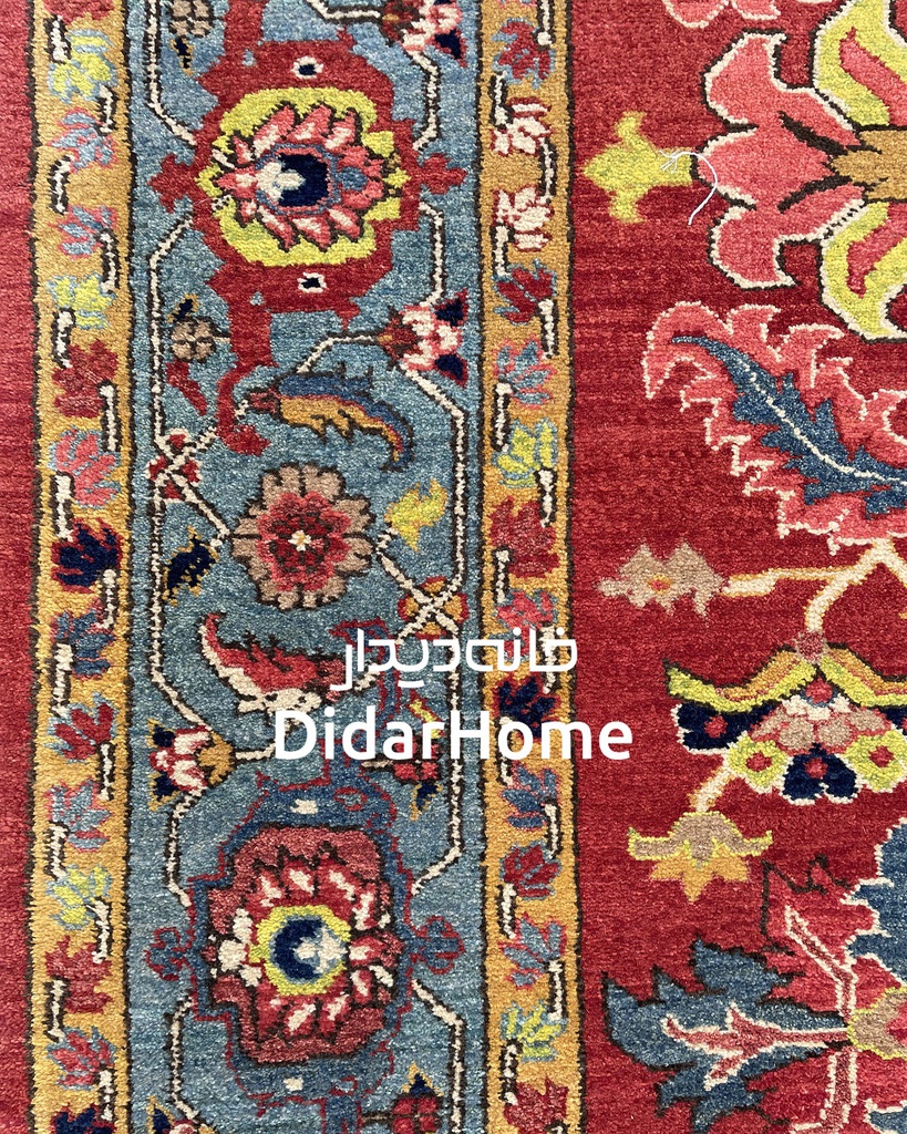 فرش دستباف هریس طرح افشان چهار متری