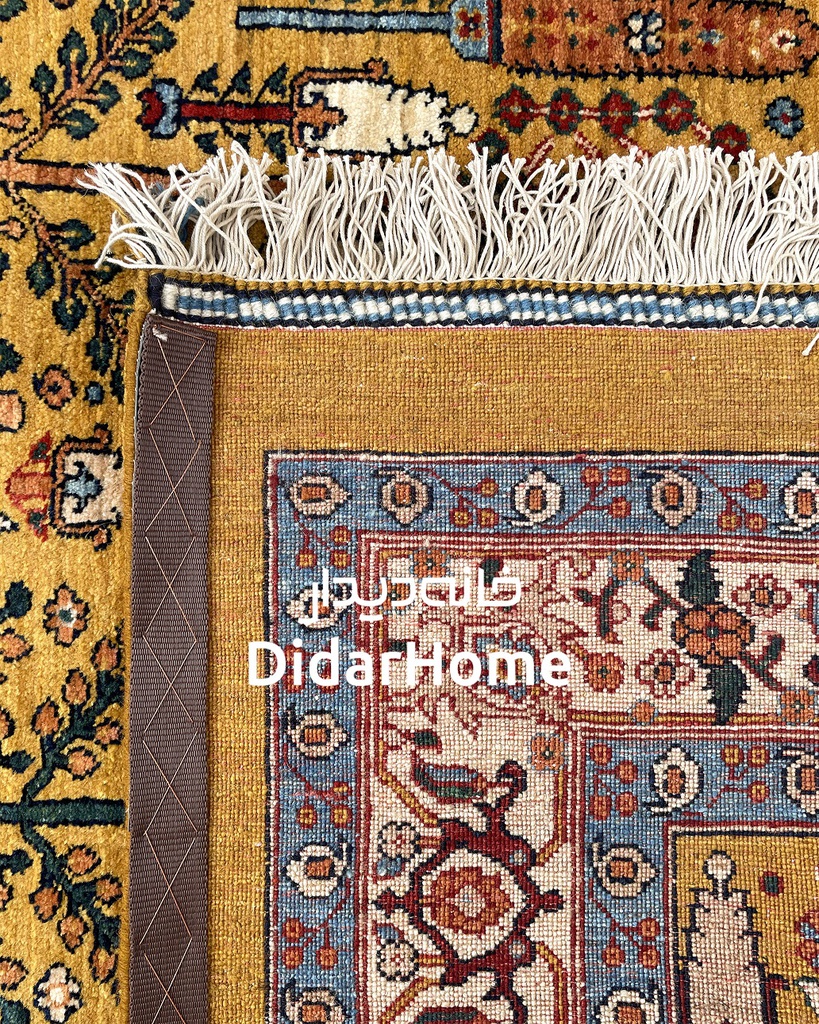 فرش دستباف بیجار طرح افشان چهار متری