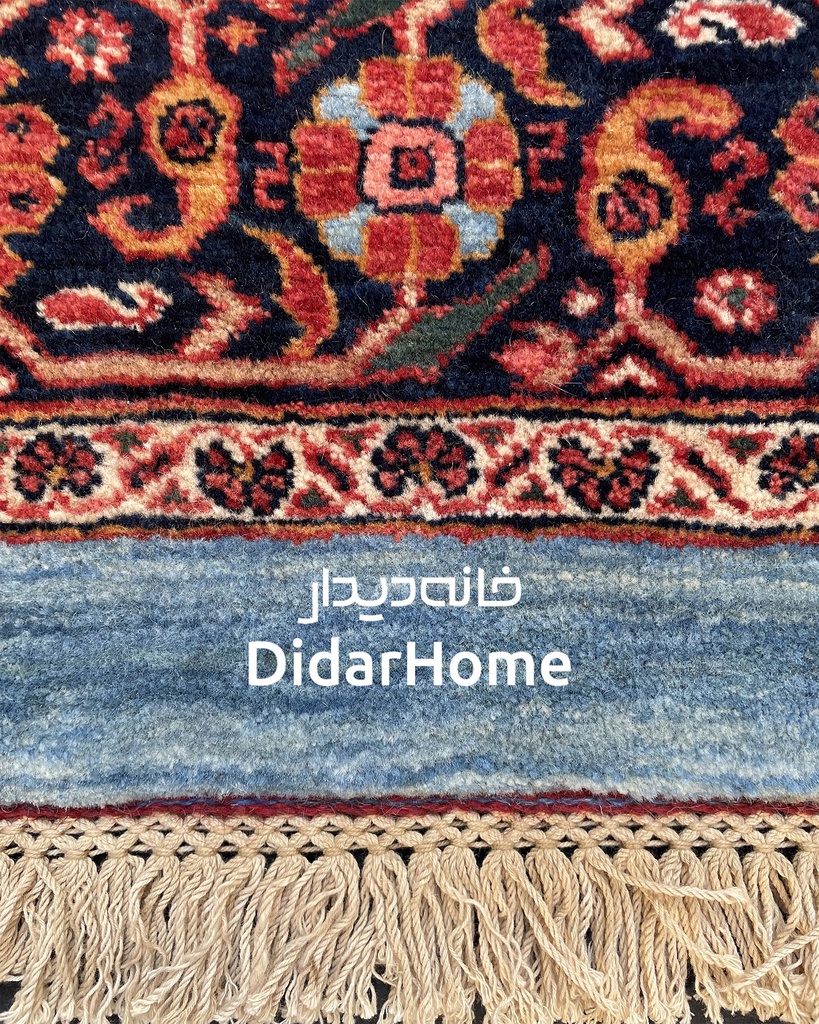 فرش دستباف قشقایی طرح ترنجی چهار متری