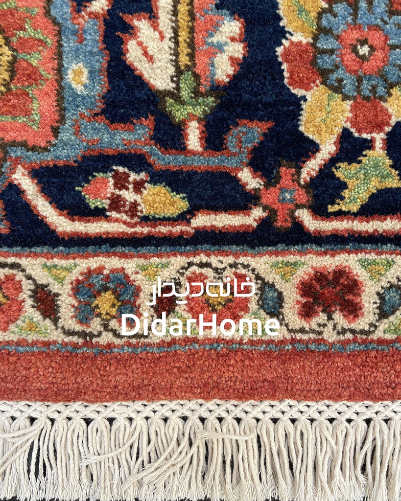 فرش دستباف هریس طرح ترنجی سه متری