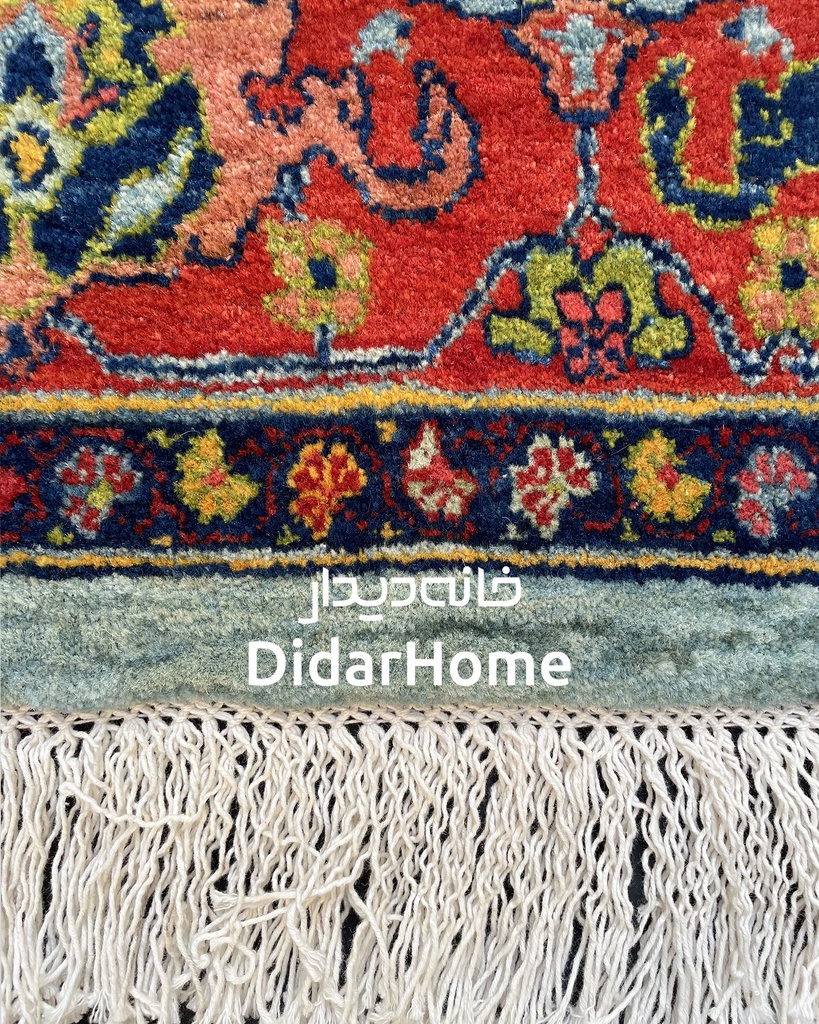 فرش دستباف گروس طرح افشان چهار متری