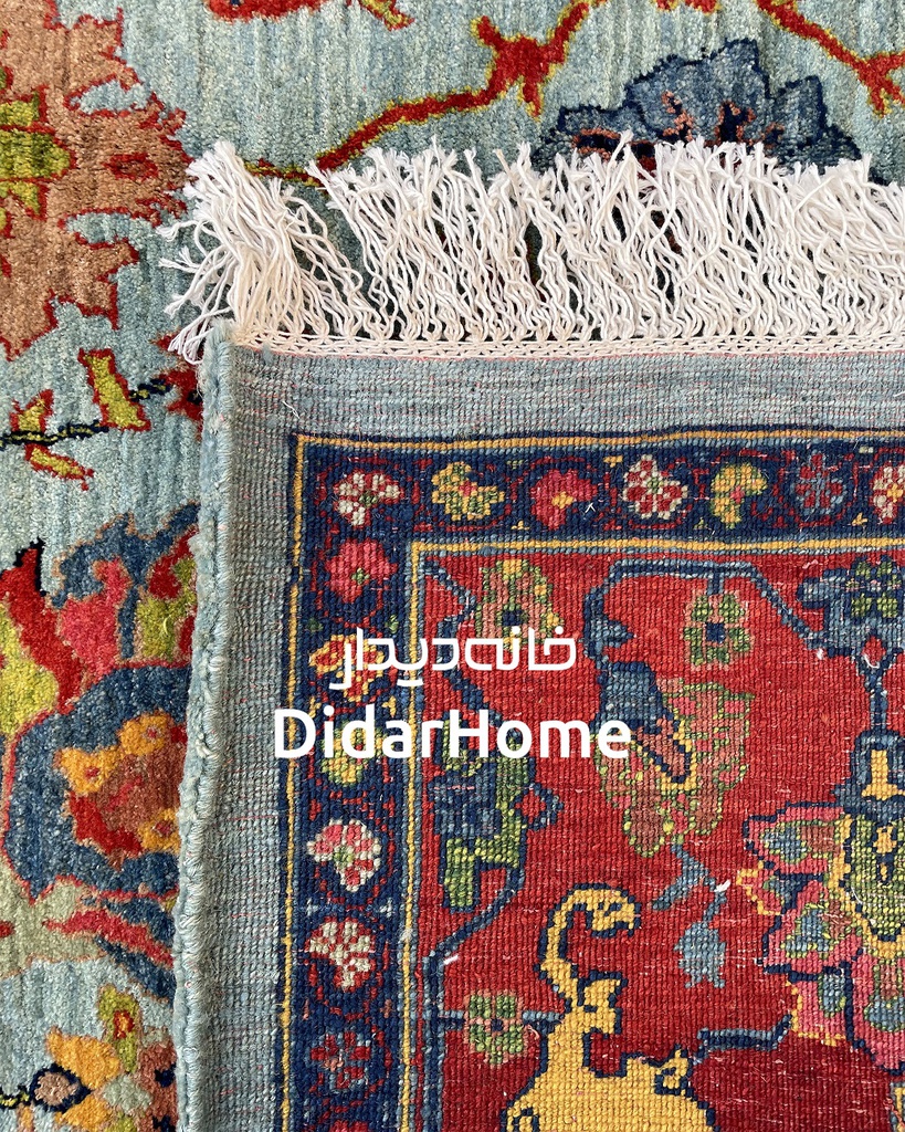 فرش دستباف گروس طرح افشان چهار متری