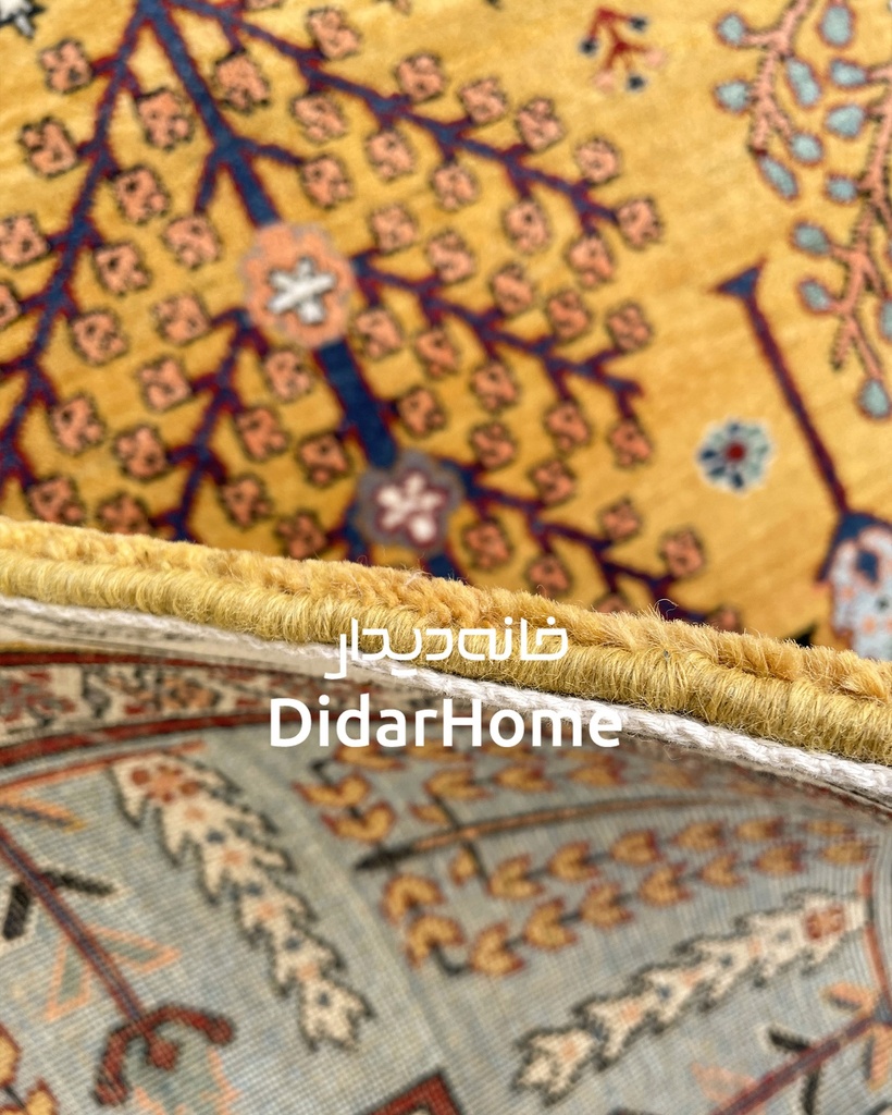 فرش دستباف محل طرح افشان نه متری