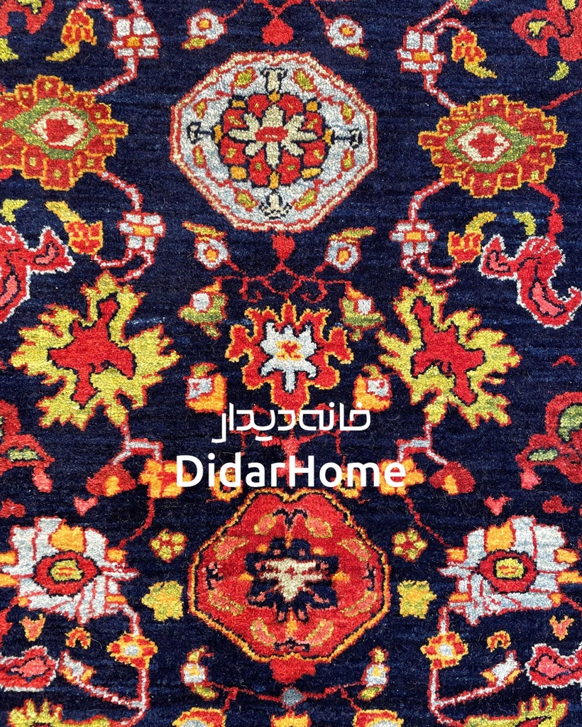 فرش دستباف گروس طرح افشان ذرع و نیم