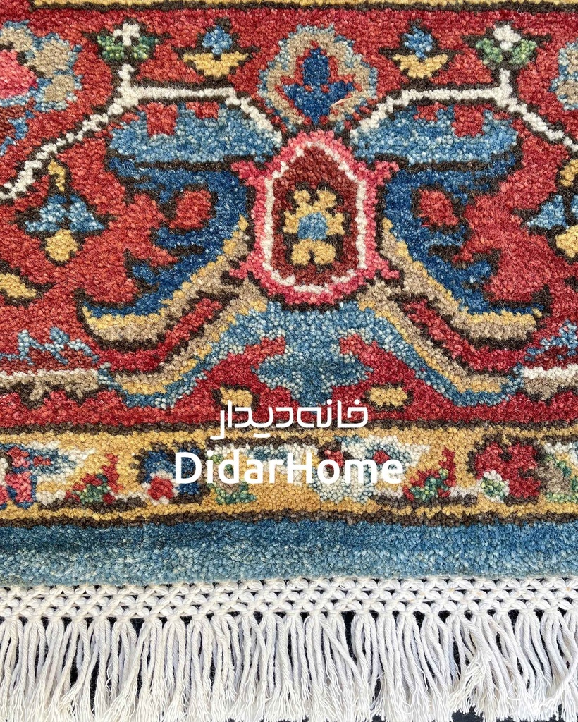 فرش دستباف هریس طرح افشان چهار متری
