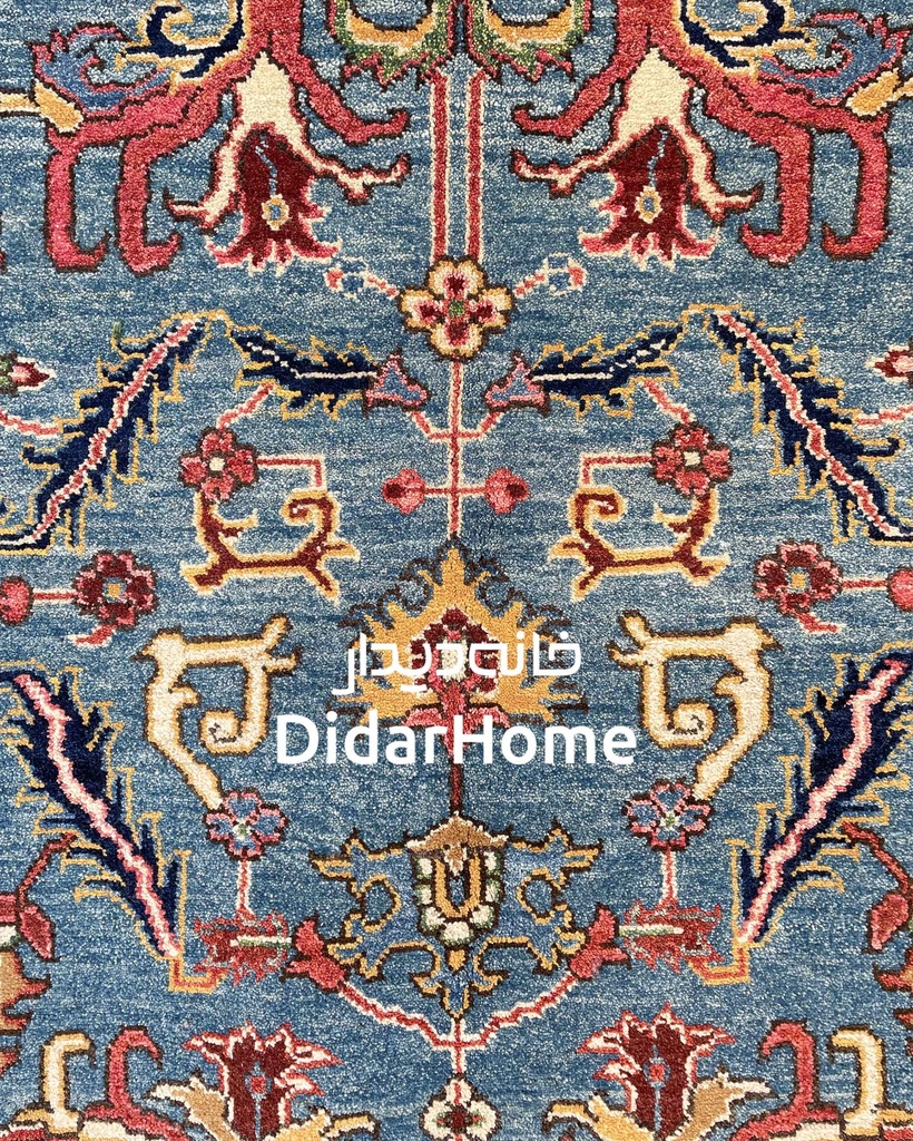 فرش دستباف هریس طرح افشان چهار متری