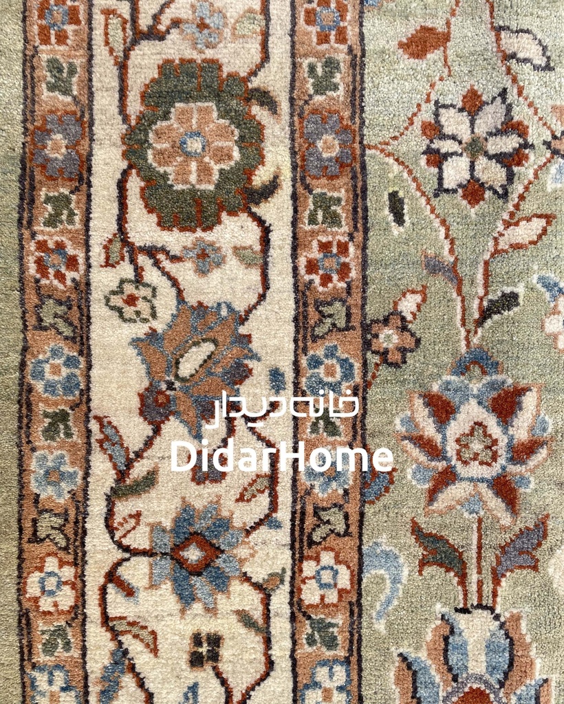 فرش دستباف سلطان آباد طرح افشان شش متری