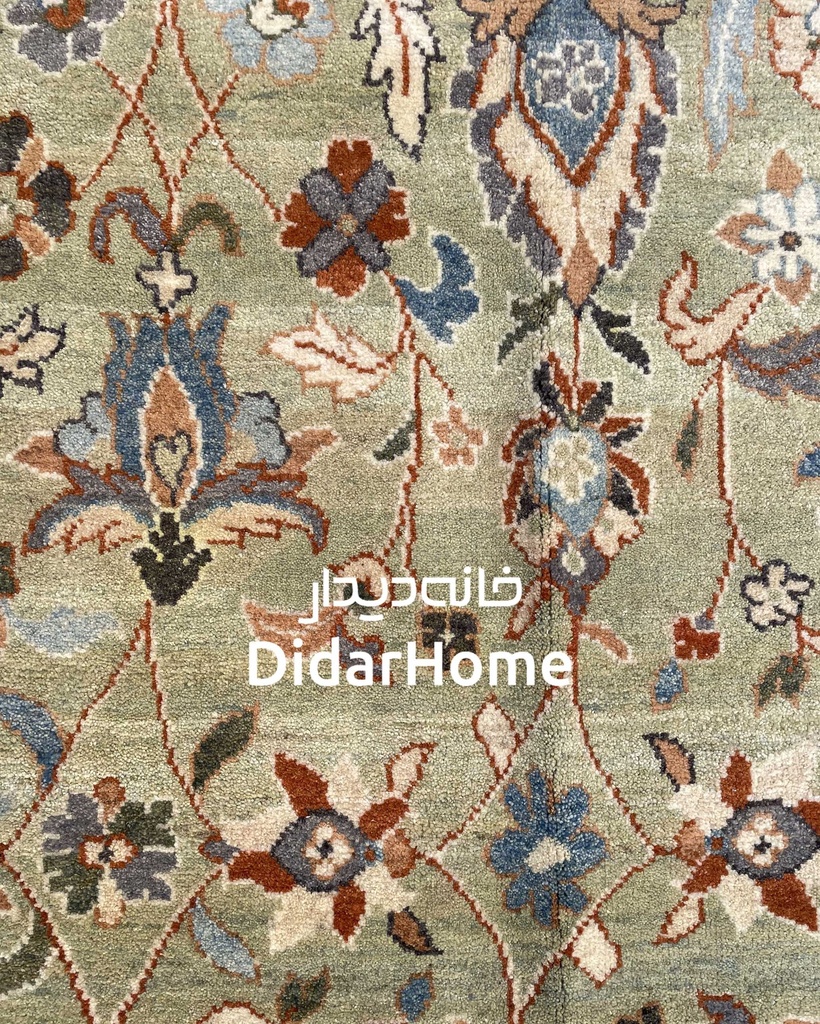 فرش دستباف سلطان آباد طرح افشان شش متری