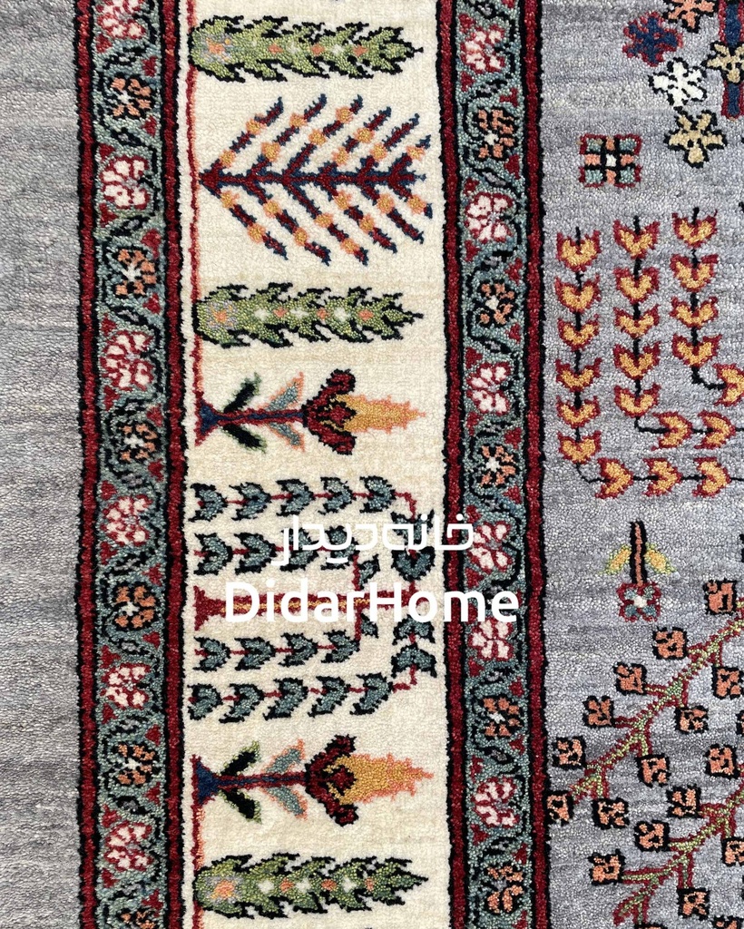 فرش دستباف محل طرح افشان شش متری