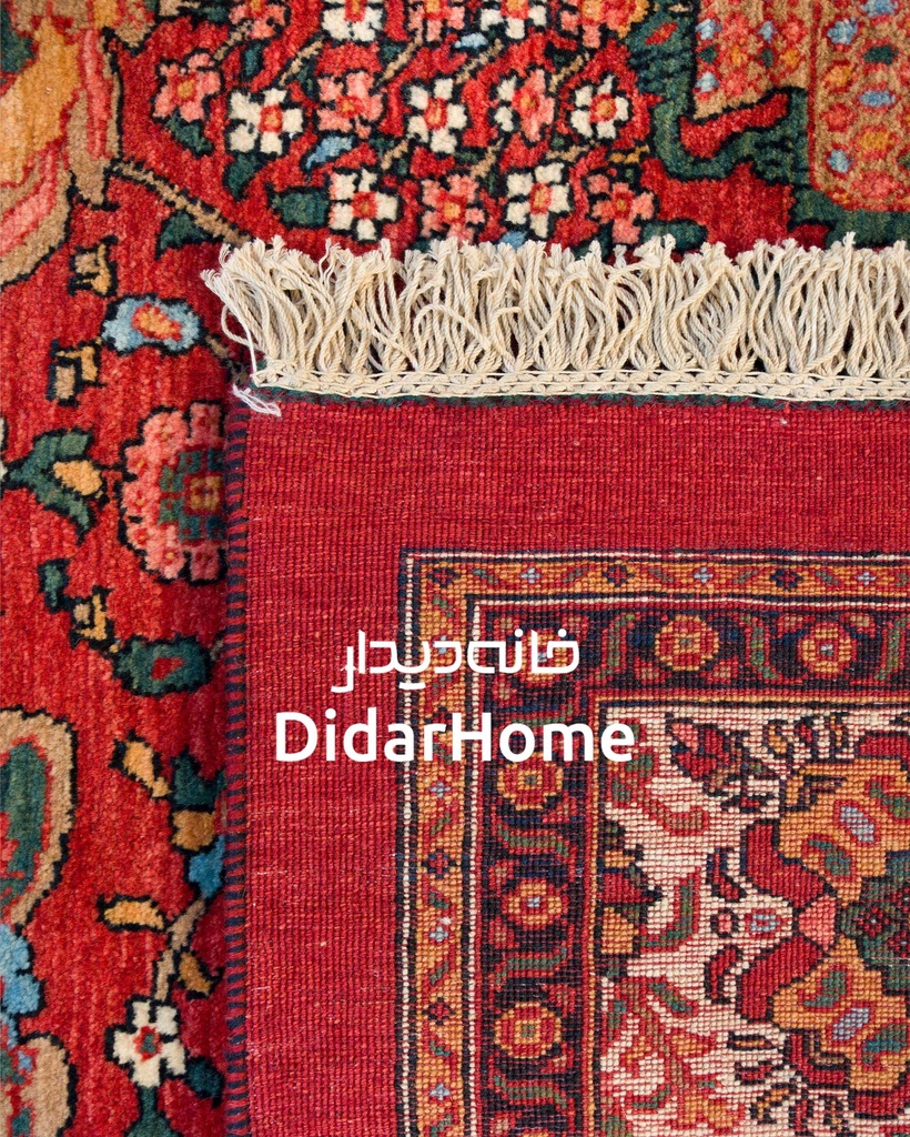 فرش دستباف بیجار طرح افشان چهار متری