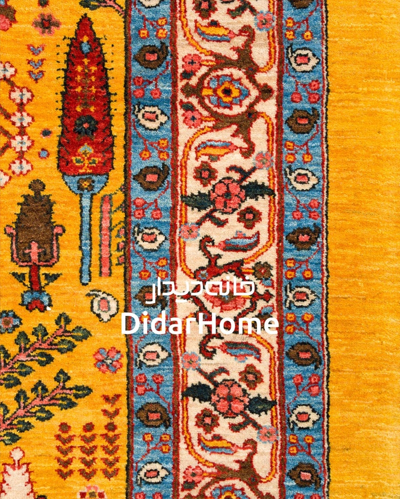 فرش دستباف بیجار طرح افشان چهار متری