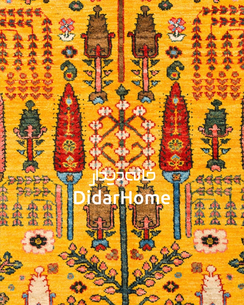 فرش دستباف بیجار طرح افشان چهار متری