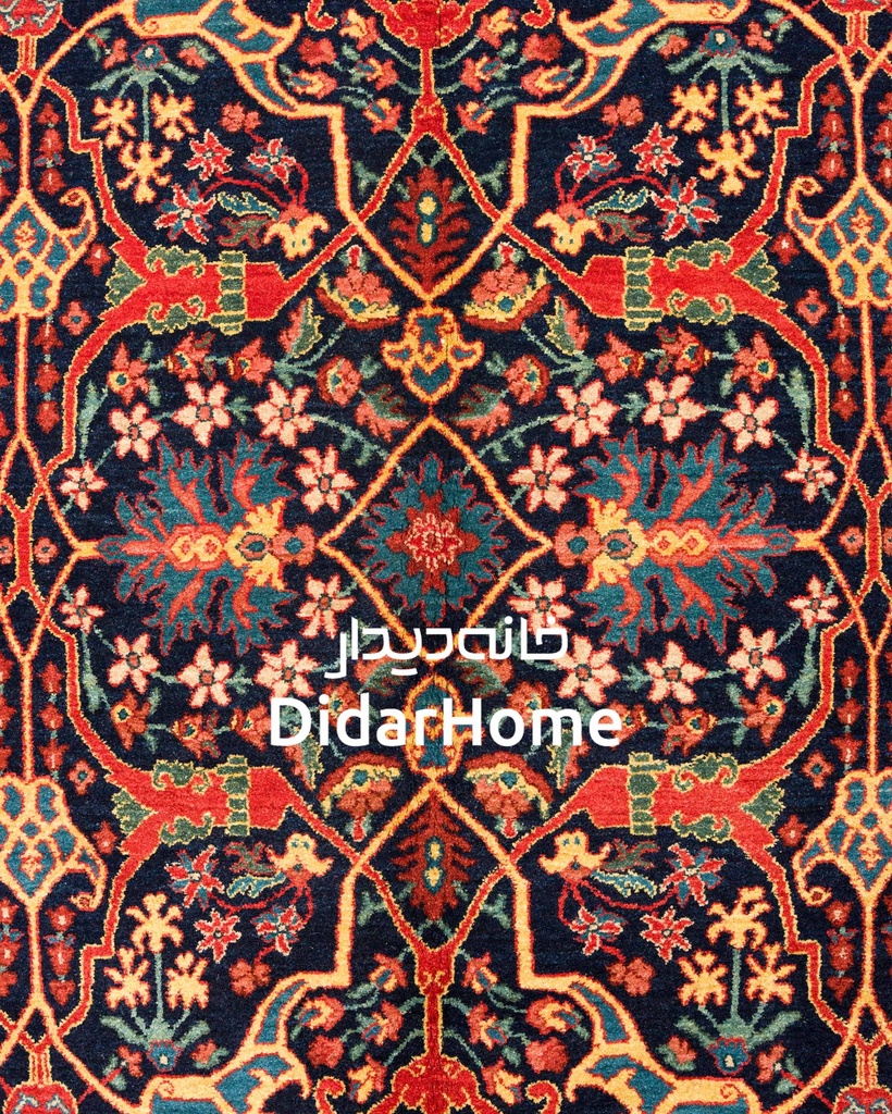 فرش دستباف گروس طرح افشان سه متری