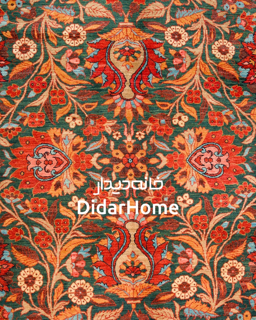 فرش دستباف بیجار طرح افشان شش متری