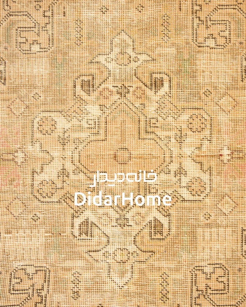 فرش دستباف مدرن تبریز طرح ترنجی شش متری