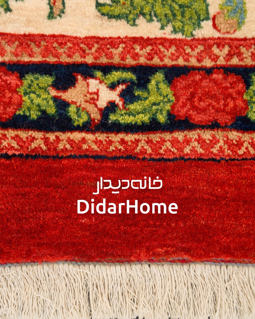 فرش دستباف بیجار طرح ترنجی نه متری