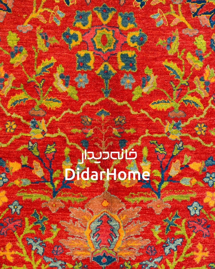 فرش دستباف بیجار گروس طرح افشان سه متری