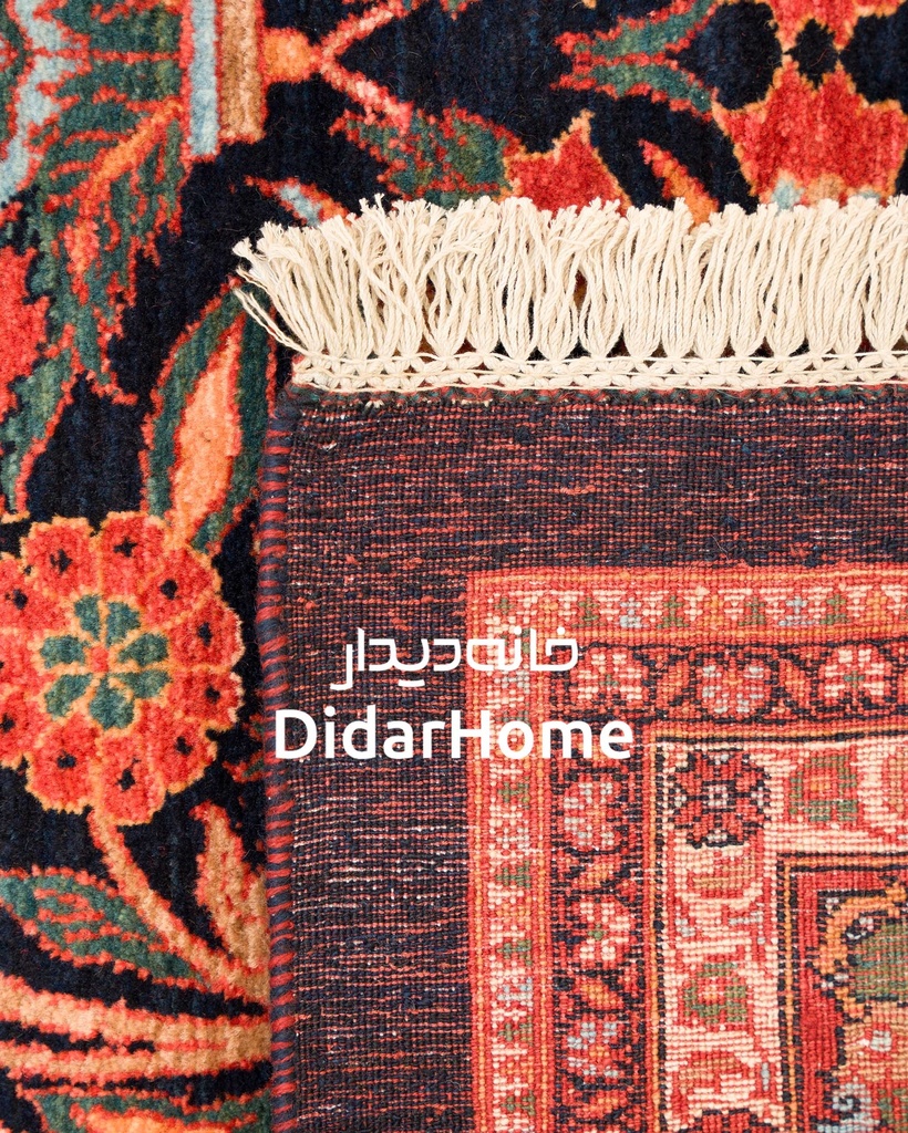 فرش دستباف بیجار طرح افشان شش متری