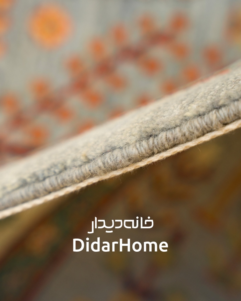 فرش دستباف محل طرح درخت زندگی شش متری