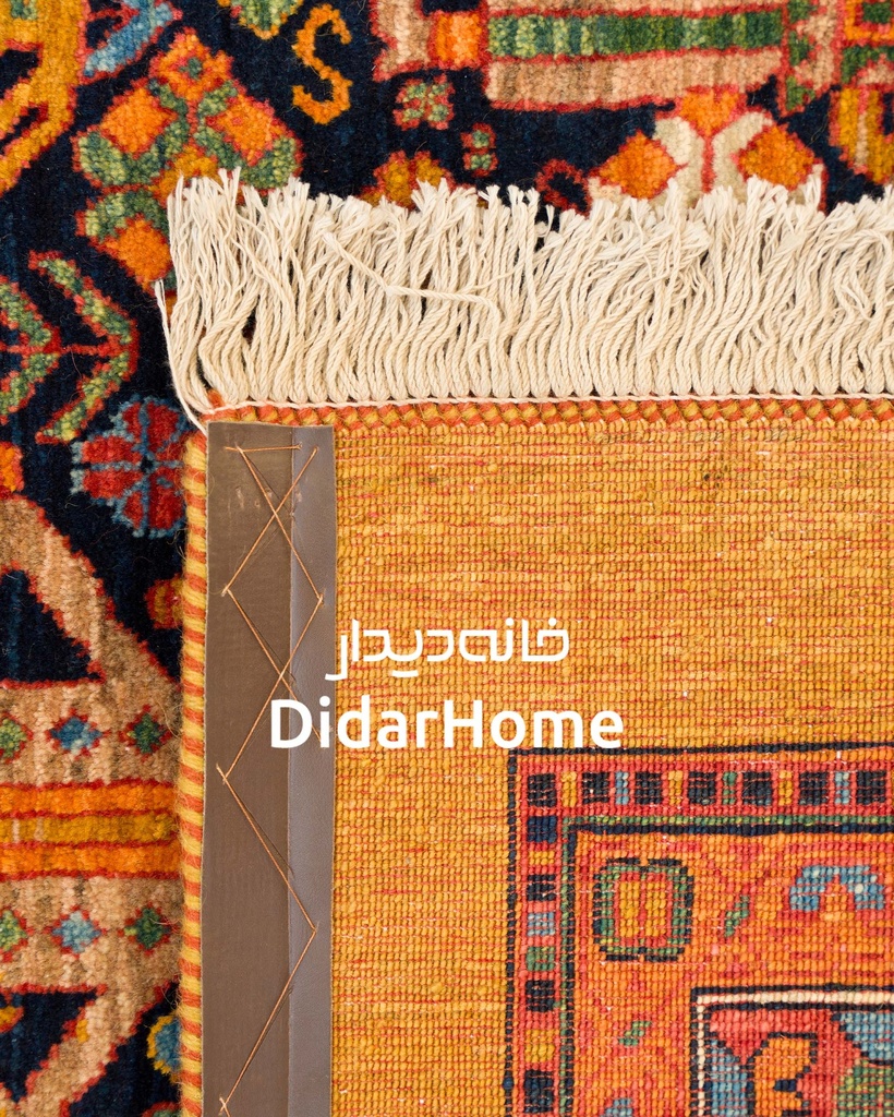 فرش دستباف قشقایی طرح افشان چهار متری