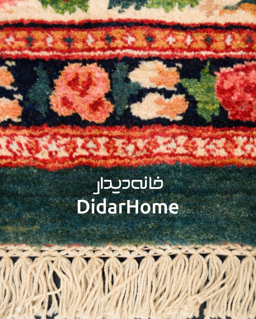 فرش دستباف بیجار طرح هزارگل چهار متری