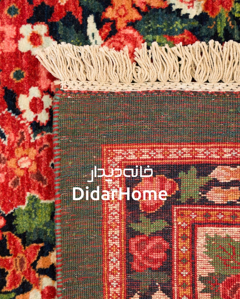 فرش دستباف بیجار طرح هزارگل چهار متری