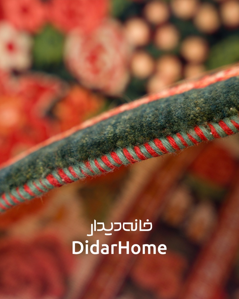 فرش دستباف بیجار طرح هزارگل چهار متری