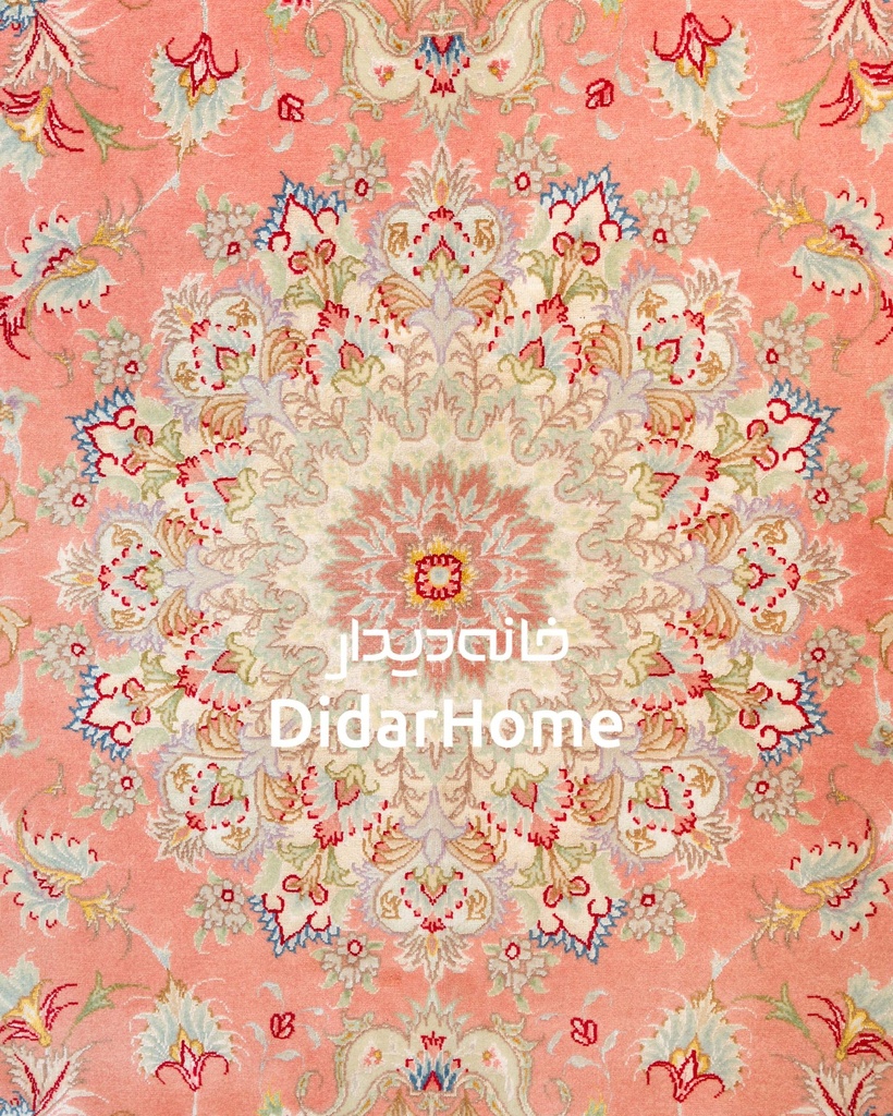 فرش دستباف تبریز طرح بهشتی ۵۰ رج سه متری