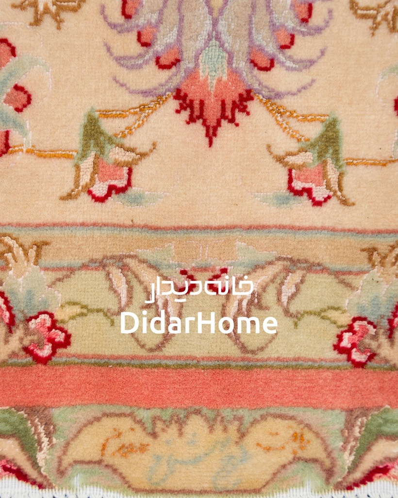 فرش دستباف تبریز طرح بهشتی ۵۰ رج سه متری