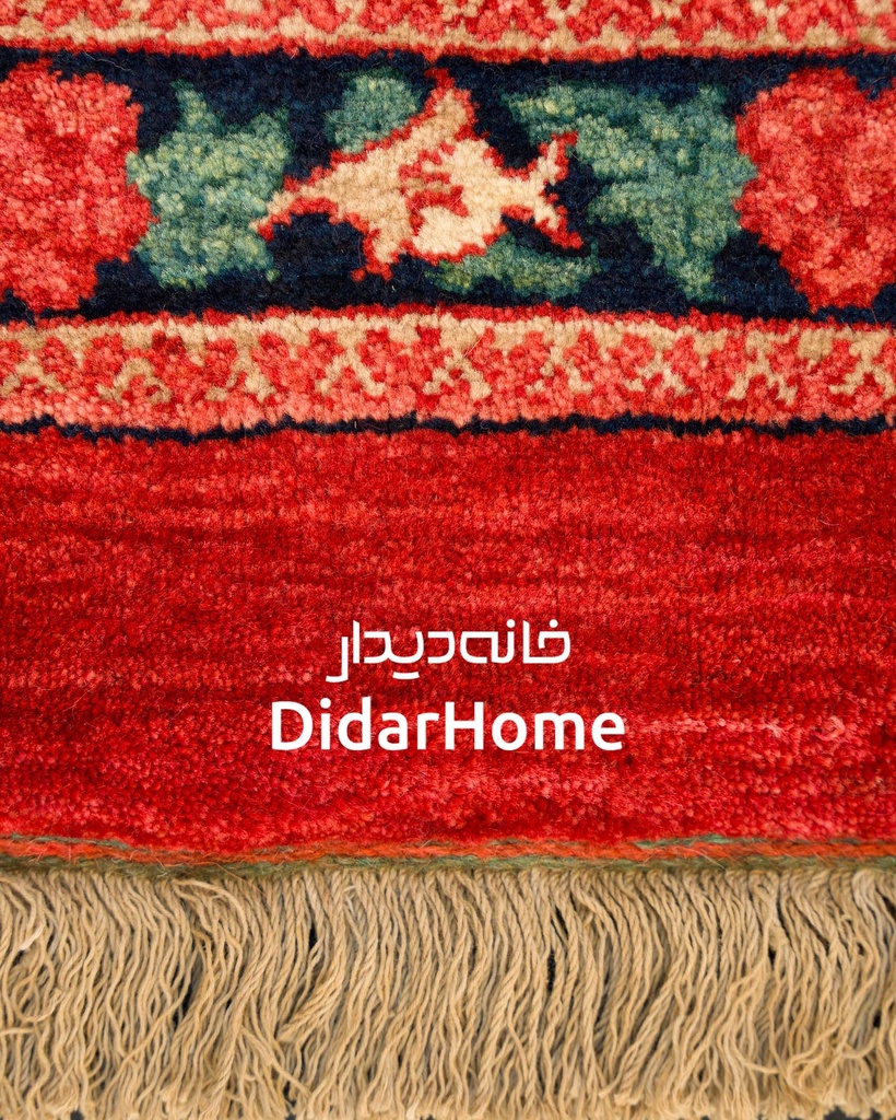 فرش دستباف بیجار طرح ترنجی نه متری