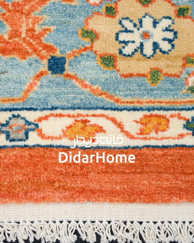 فرش دستباف هریس طرح افشان شش متری