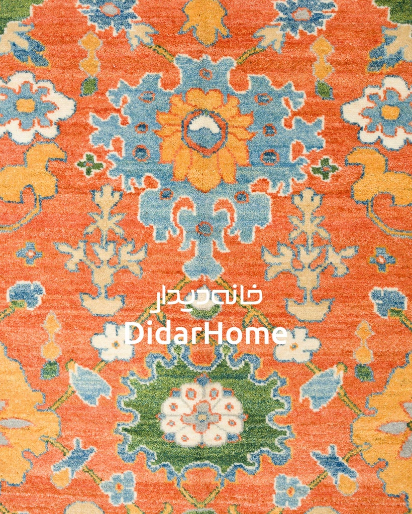 فرش دستباف هریس طرح افشان شش متری