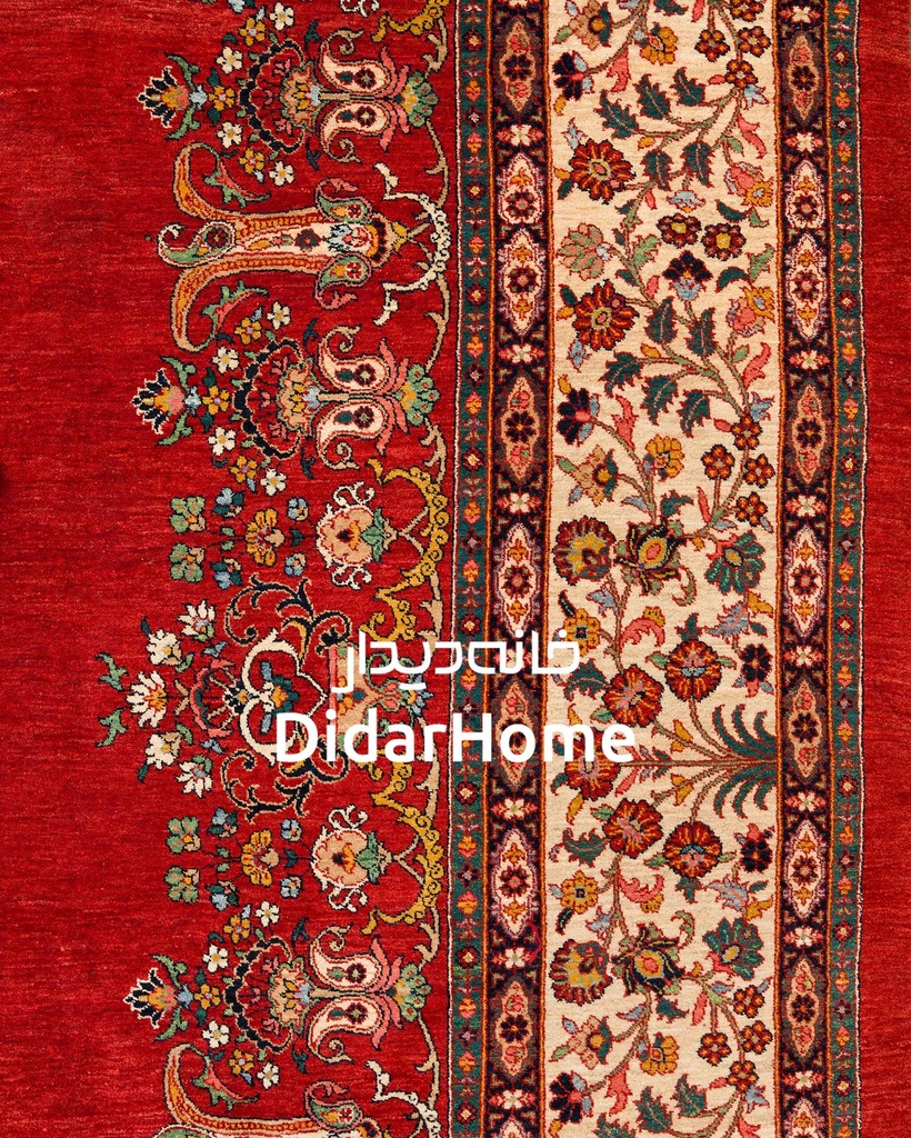 فرش دستباف تبریز طرح کفساده دوازده متری