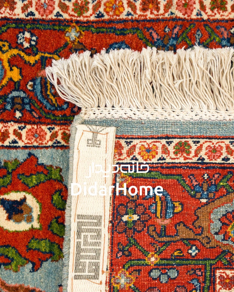 کناره دستباف تبریز طرح افشان