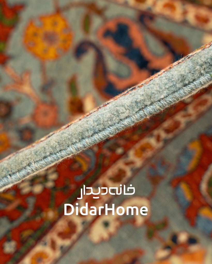 کناره دستباف تبریز طرح افشان