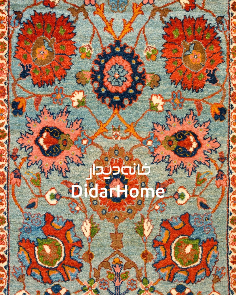 کناره دستباف تبریز طرح افشان