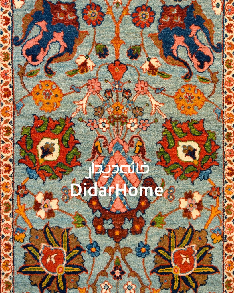 کناره دستباف تبریز طرح افشان