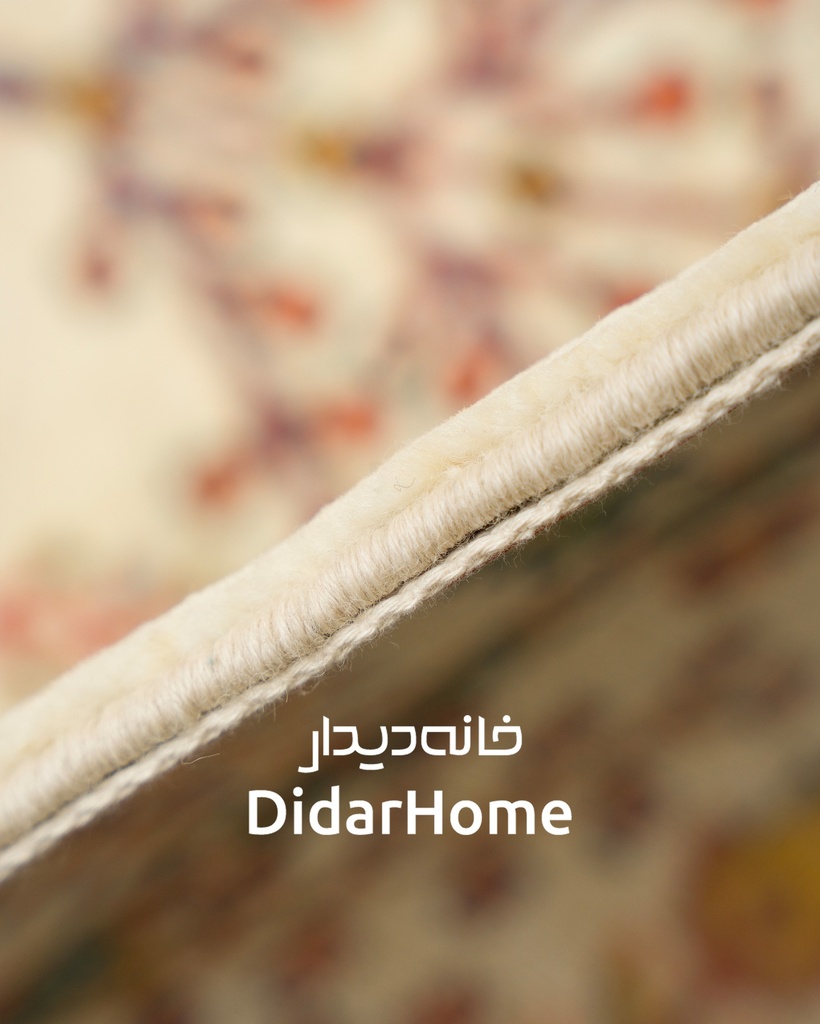 فرش دستباف محل طرح درخت زندگی سه متری