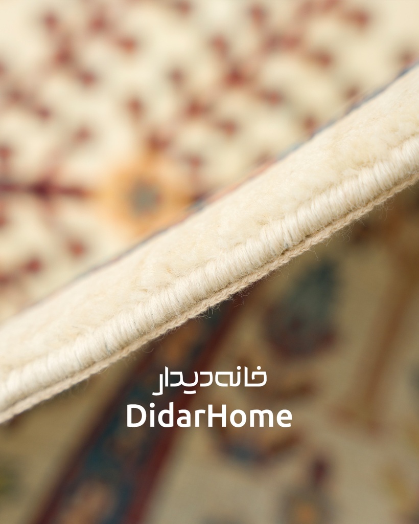 فرش دستباف محل طرح درخت زندگی شش متری