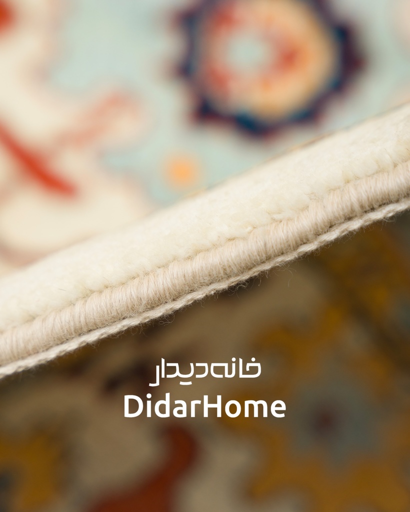 فرش دستباف هریس طرح افشان شش متری