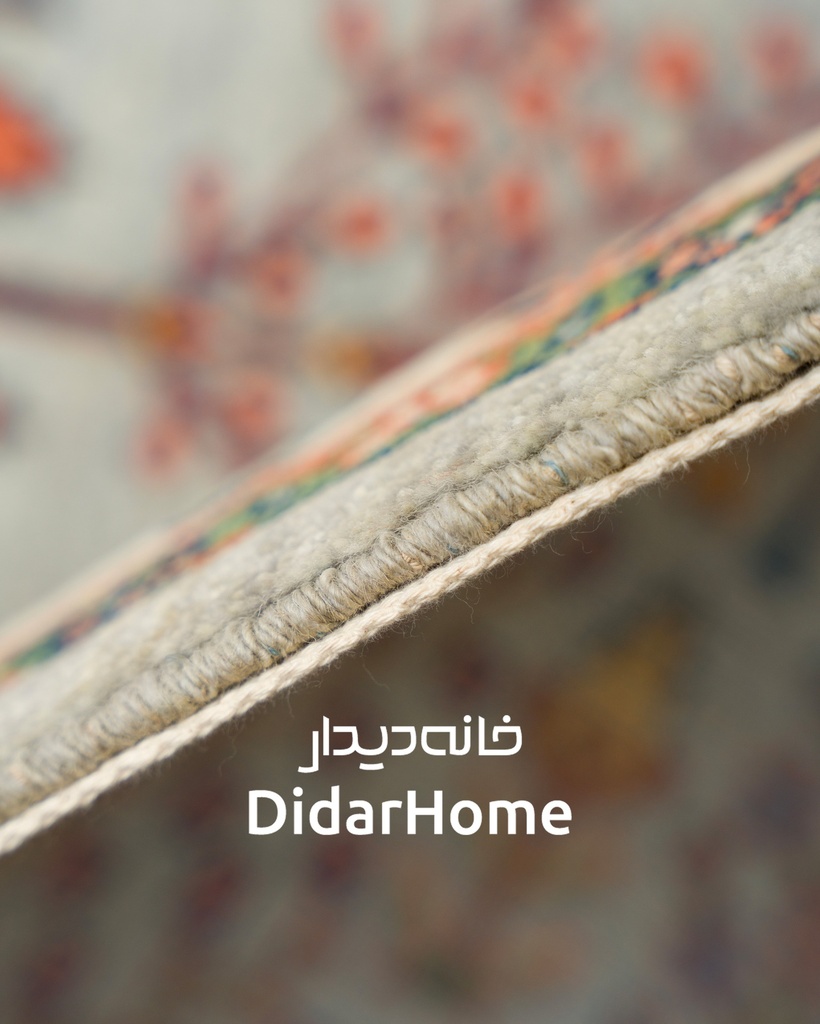 فرش دستباف محل طرح درخت زندگی سه متری